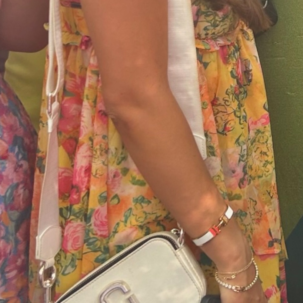 White Marc Jacobs Crossbody Bag
